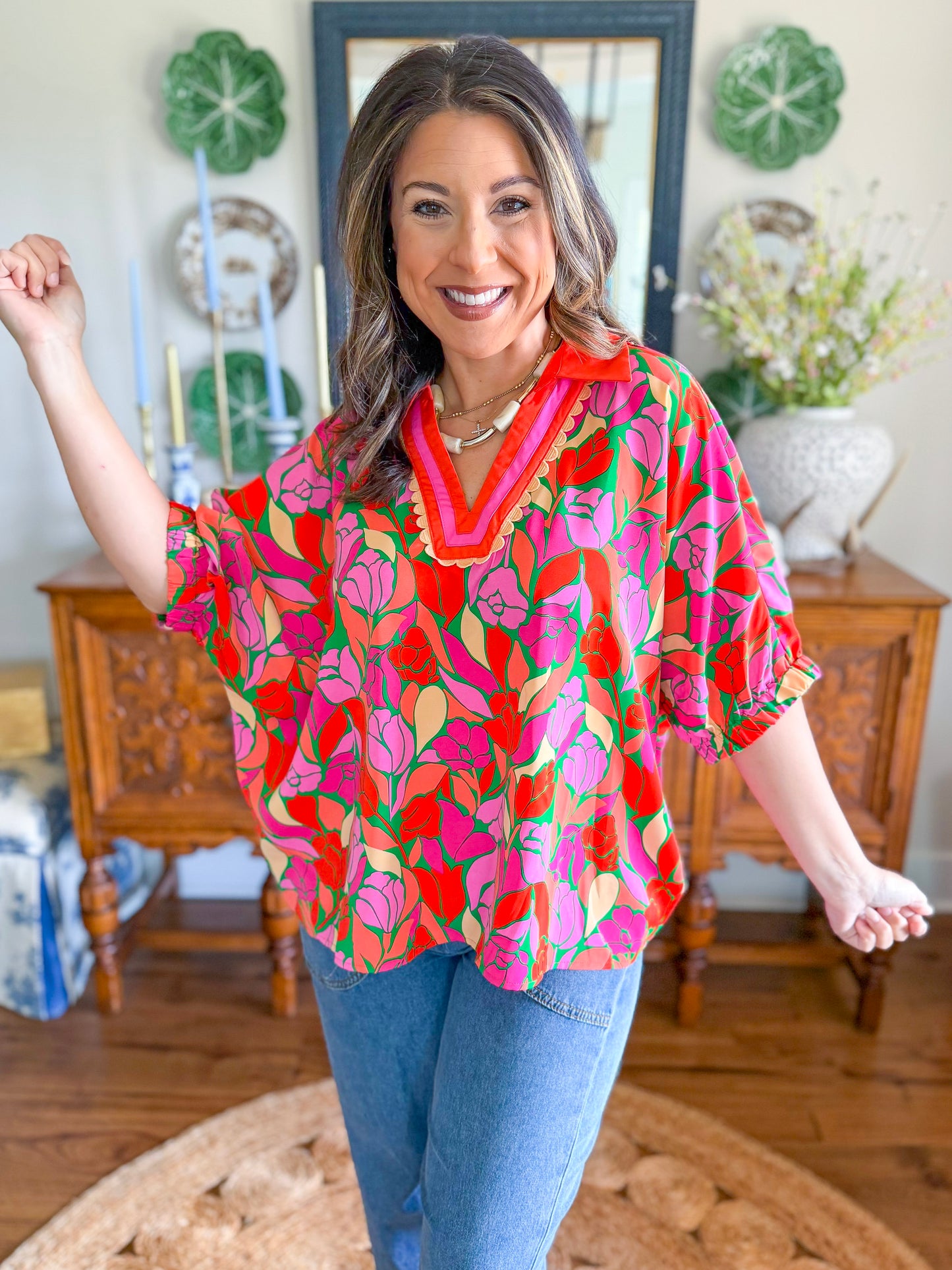 Fresh Picked Floral Top