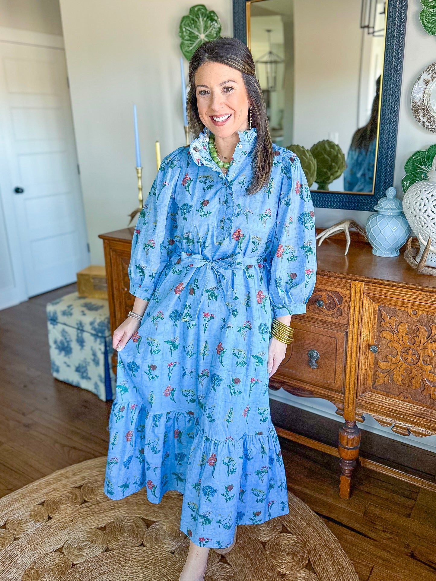 The Magnolia Meadow Maxi Dress