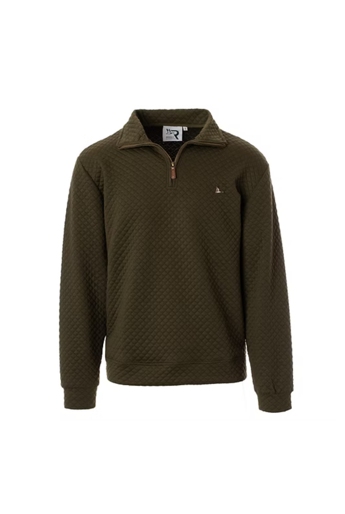Roost Drake 1/4 Zip in Brown