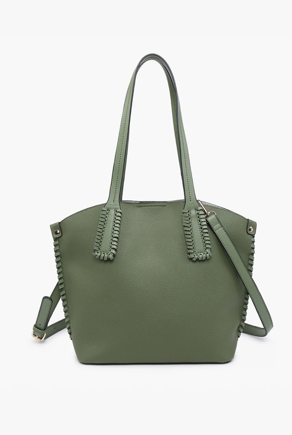 Micah Vegan Whipstitch Tote