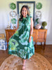 The Magnolia Floral Ruffle Dress