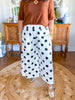 The Timeless Dot Pants in White
