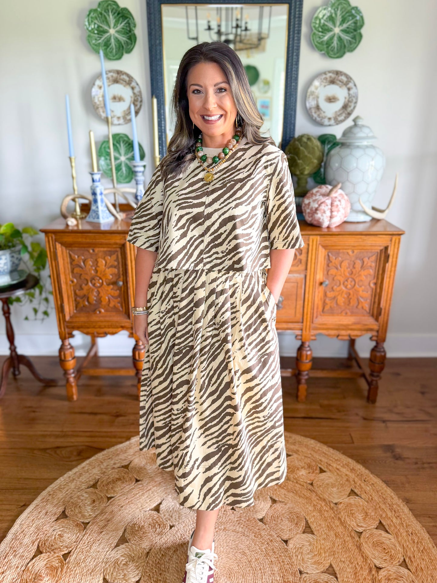 Safari Social Skirt Set