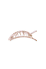 Pine & Pearl | Medium | Flat Square Hair Clip