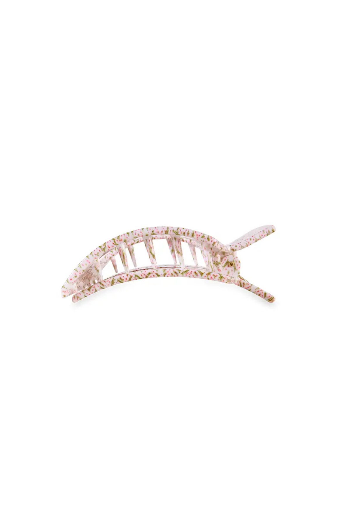Square Flat Hair Clip | Small | Pine & Pearl