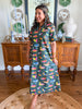 Caryn Lawn | Georgia Duck Dress in Green
