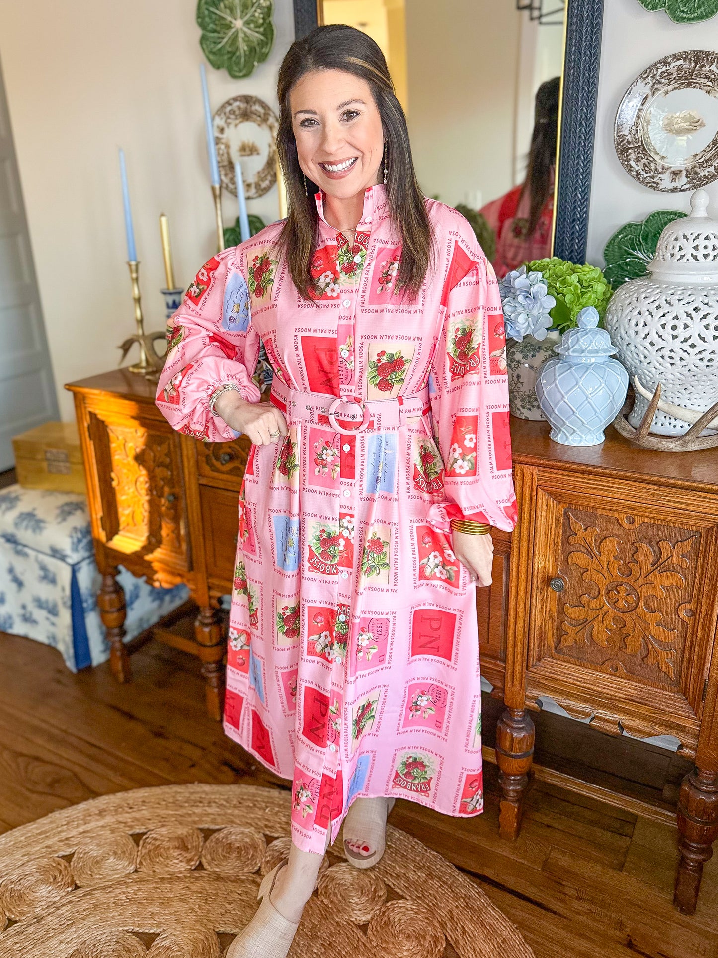 The Spring Fling Button Down Maxi Dress