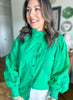 The Presley Top in Green