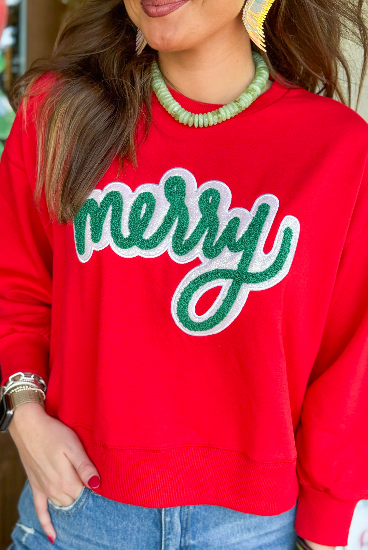 Millie Sweatshirt in Merry