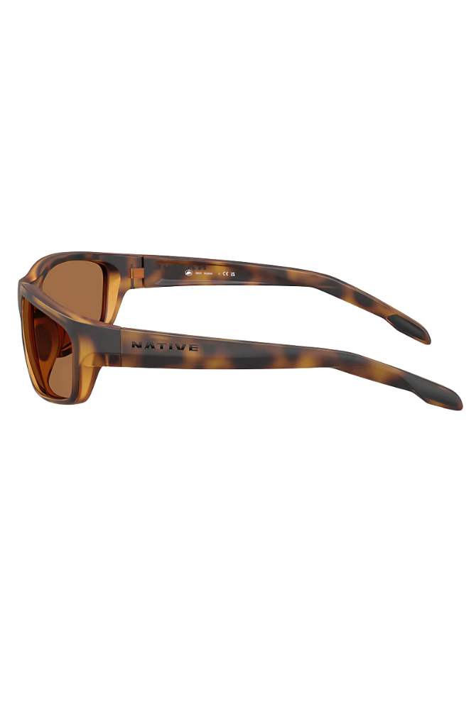Native | Craggy Sunglasses in Matte Tortoise