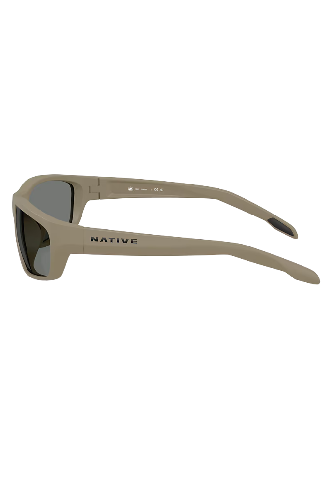 Native | Craggy Sunglasses in Matte Desert Tan
