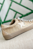 Paula Sneakers in Gold Woven