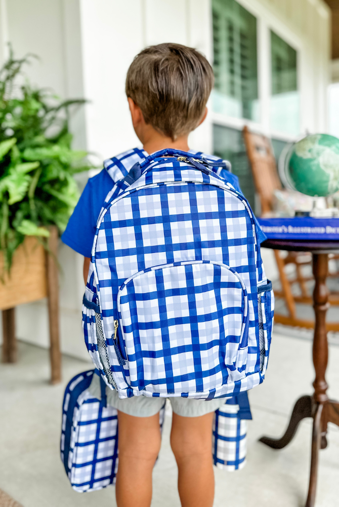 Mary Square Kid's Backpack in Hopscotch