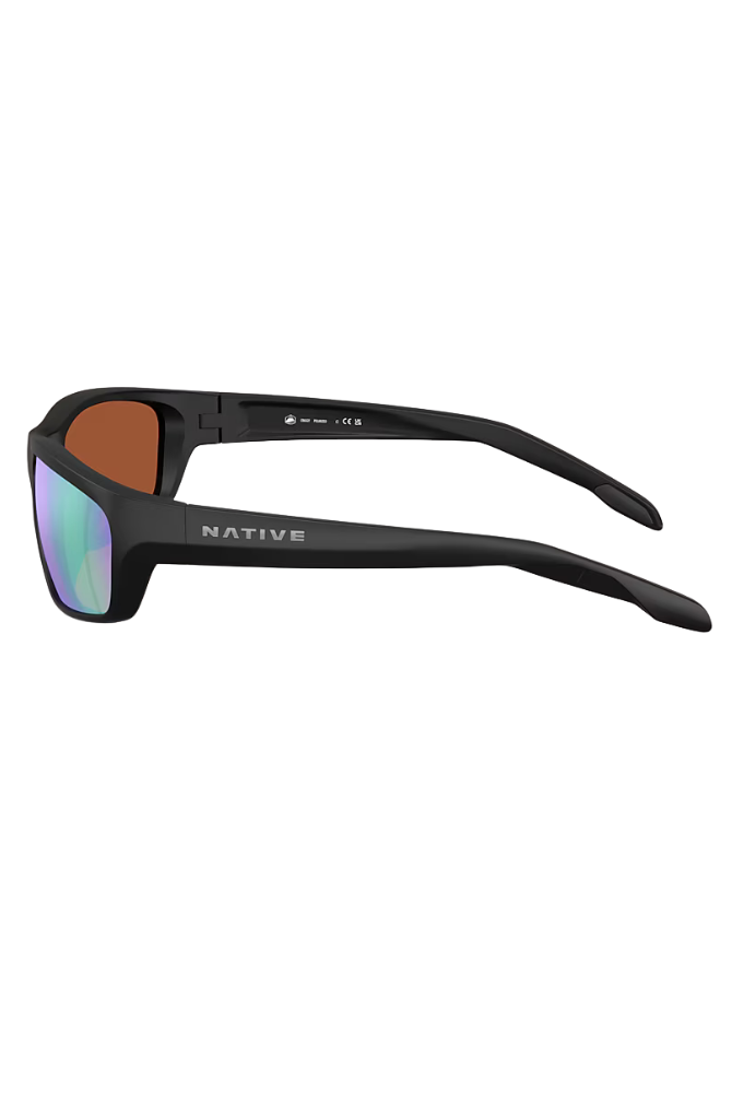 Native | Craggy Sunglasses in Matte Black