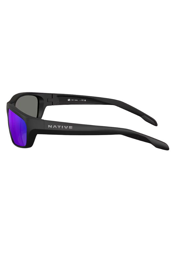 Native | Craggy Sunglasses in Matte Black