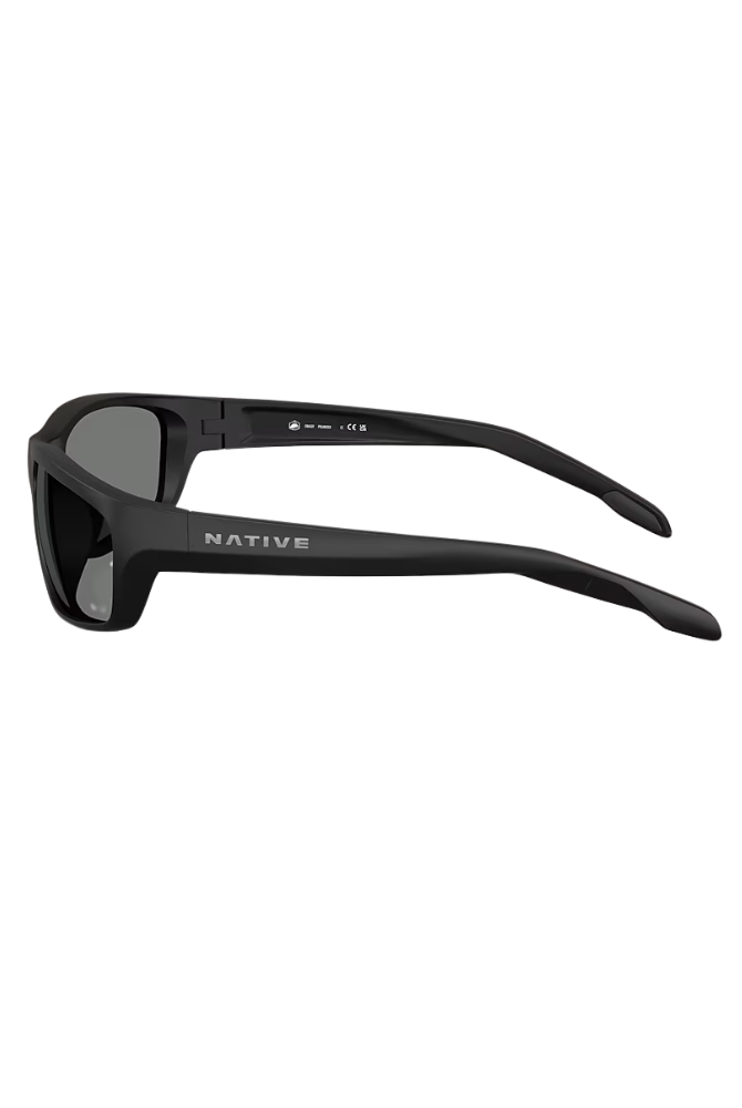 Native | Craggy Sunglasses in Matte Black