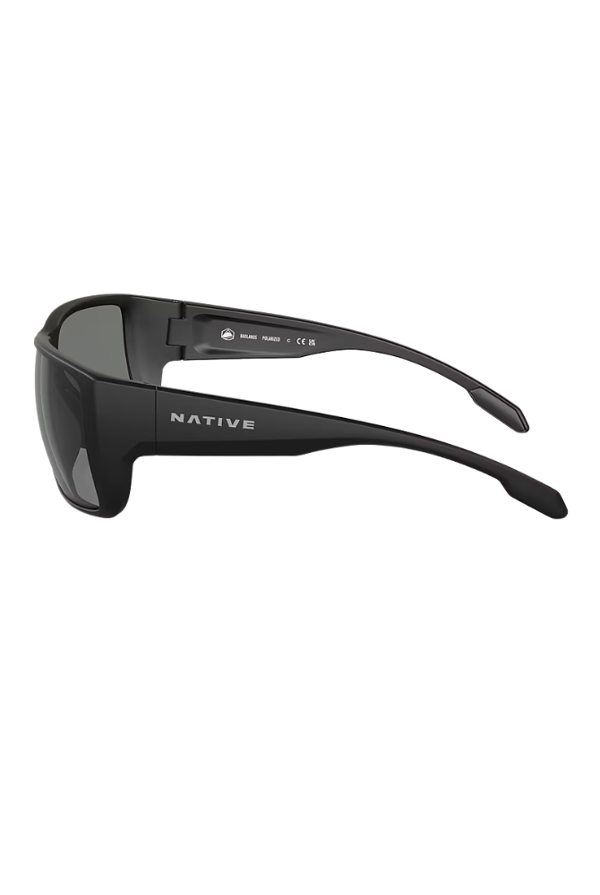 Native | Badlands Sunglasses in Matte Black