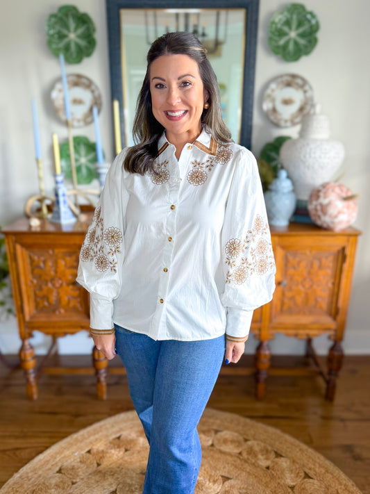 Woodland Lace Blouse