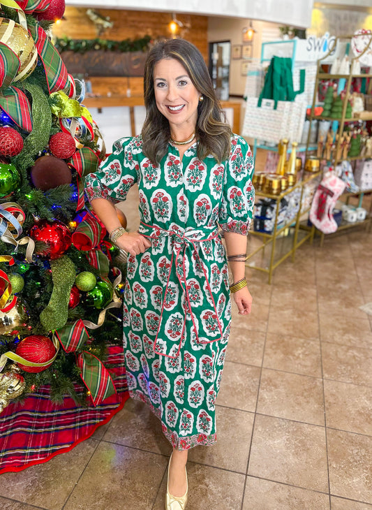 Victoria Dunn Eden Maxi in Greenbriar