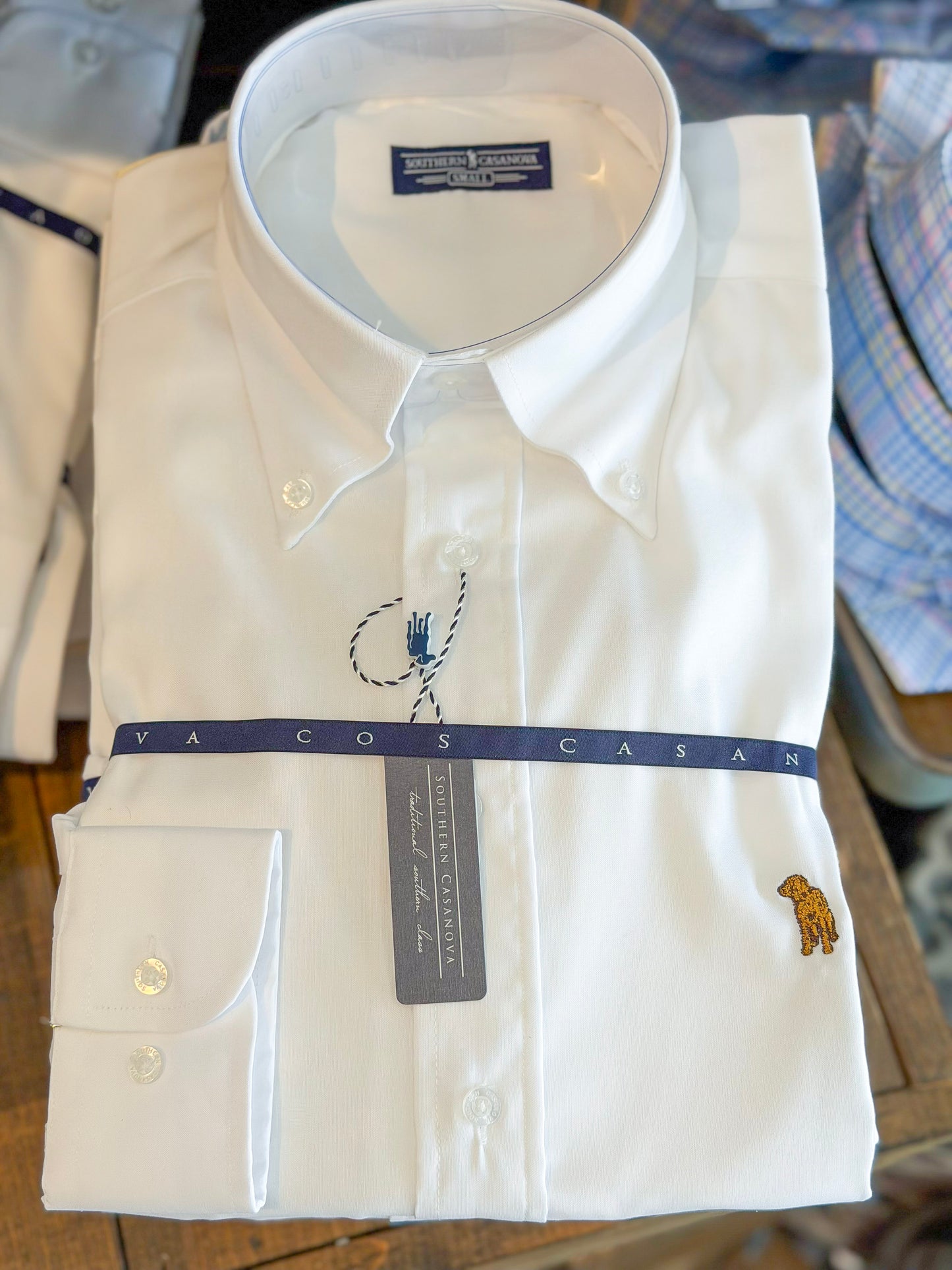 Southern Casanova | Cotton Button Down in White Oxford