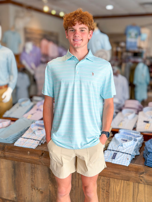 Southern Casanova | Spinnaker Stripe Polo