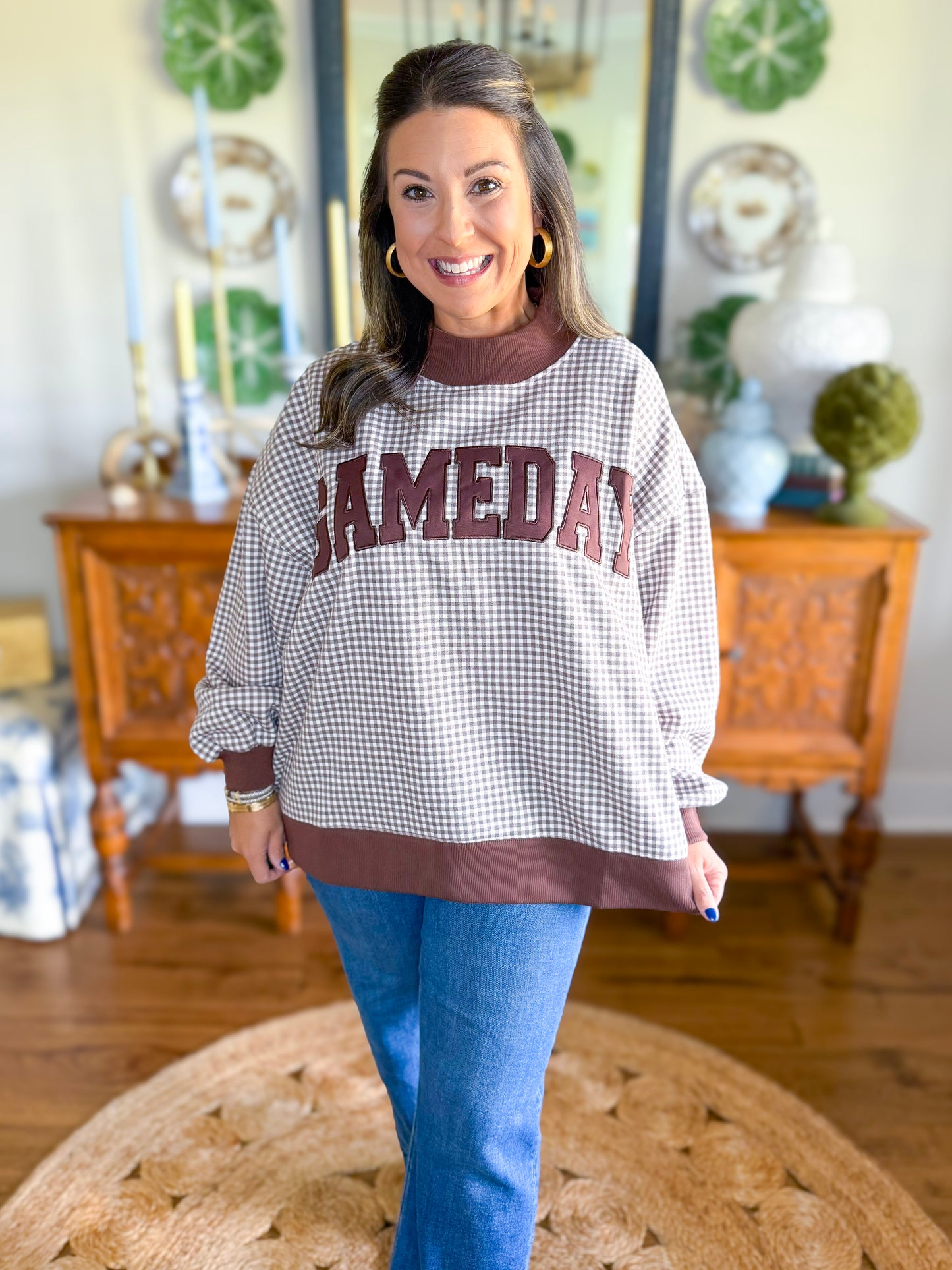 The Darling Effect | Gameday Mockneck Sweatshirt