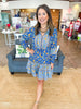 Floral Focus Mini Dress