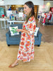 Harvest Glance Midi Dress