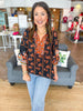 Midnight Bloom Top