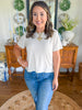 The Perfect Basic Tee in Beige