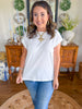The Everyday Knit Top in White
