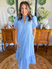 The Sweetwater Eyelet Midi Dress