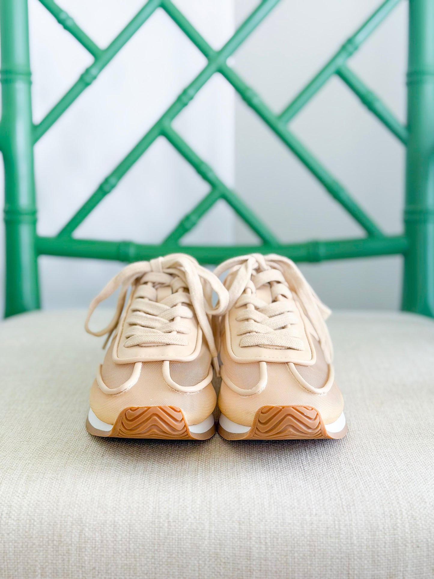 Matisse | Flash Mesh Sneaker in Nude