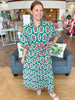 Victoria Dunn Eden Maxi in Greenbriar