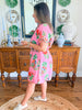 Yana Dress in Pink Isles