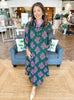 Blissful Blooms Midi Dress