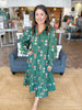 Garden In Fall Midi Dress