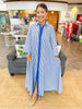 Charleston Charm Maxi Dress in Navy