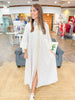Charleston Charm Maxi Dress in Tan