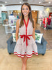The Crimson Prep Mini Dress