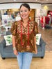 Autumn Muse Floral Top