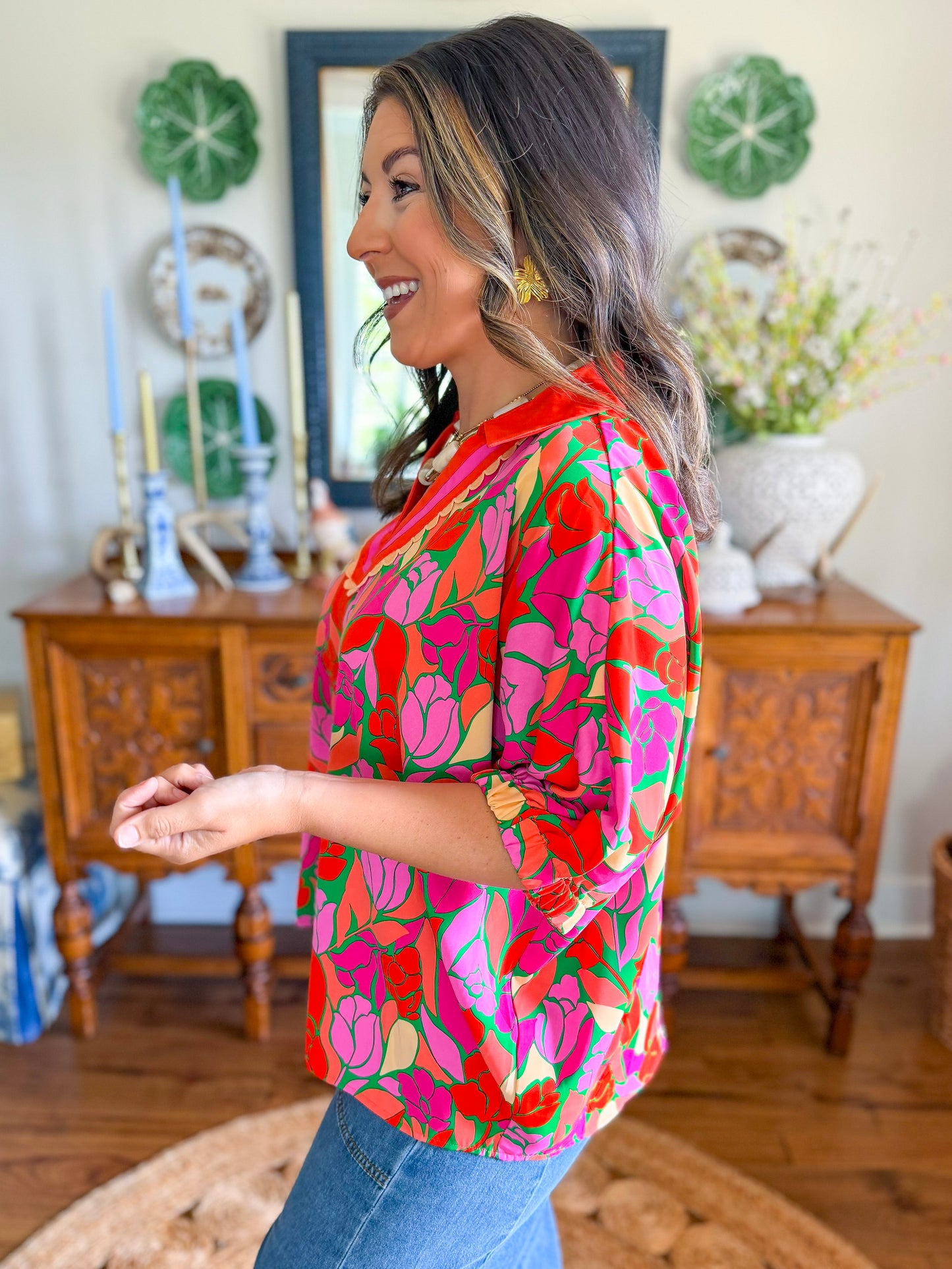 Fresh Picked Floral Top