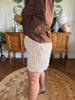 Adrienne | Faye Shorts in Biscuit Gingham