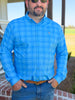 Southern Casanova | Performance Button Down in Cabana Club Plaid