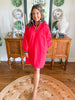 Caryn Lawn | Reese Dress in Red