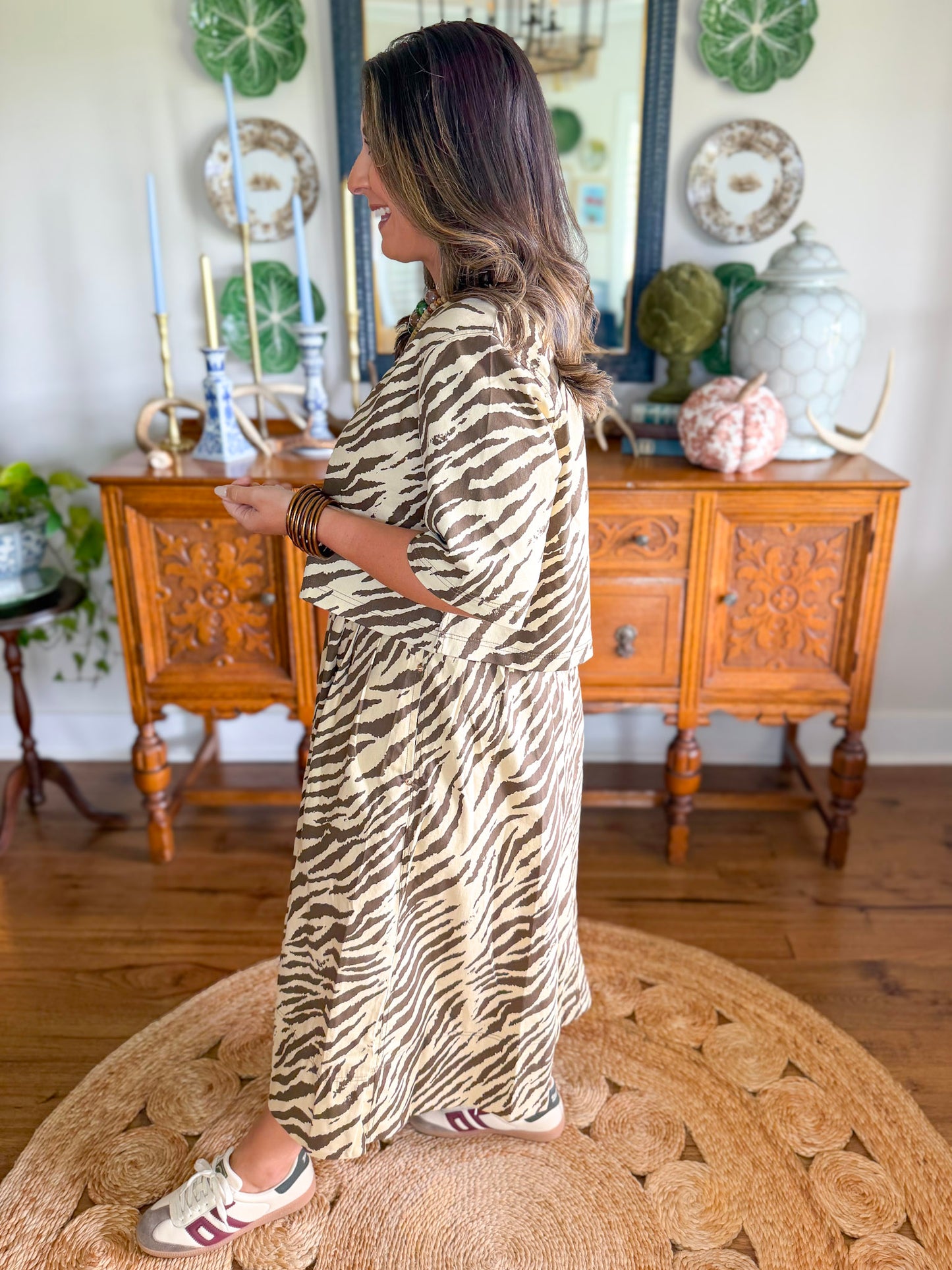 Safari Social Skirt Set