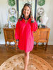 Caryn Lawn | Reese Dress in Red