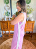 Blush Court Midi Dress