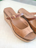 Corkys | Treat Yourself Wedge in Chestnut Combo