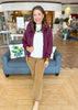 The Westwood Suede Zip Jacket in Merlot